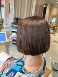 🤍透明感カラー🤍ブリーチなしダブルカラー＋トリートメント