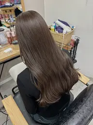 【🔴赤みゼロ・透明感カラー🔴】 ◆似合わせカット+潤ツヤカラー◆