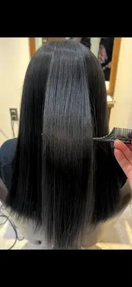 カット+ナチュラル縮毛矯正