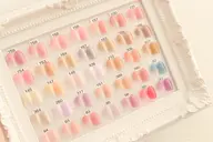 ハンド剥がせるジェルネイル【ジェルオフなし限定】ミニモ限定ワンカラーorグラデーションジェル♪35色からお選び頂けます