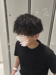 カット+パーマ