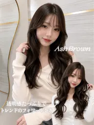 🎀《1週間限定❣️》🎀✨ブリーチなし✨🫧韓国風艶髪カラー🫧/うる艶ワンカラー+1stepトリートメント✨