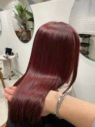 💙 カット+ブリーチなしダメージレスダブルカラー+Aujuaトリートメント 💙