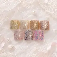 フット💠aroma フットバス付 ワンポイントグリッター💠マグネットorワンカラー(オフなし)