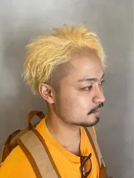 【男性限定】ブリーチ＋フルカラー￥2000 カット不可