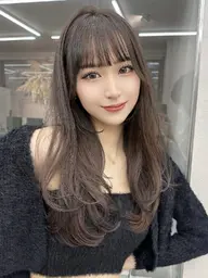 美髪カラー🩵➕️Aujua3ステップトリートメント🪞💕
