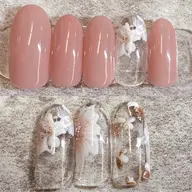 💖お得💖【オフなし 華やかさ◎ 1本手描きフラワーアート¥4800】2回目以降+¥1100🌟 オフィスネイルにも✨