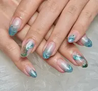 ジェル➕シンプルアート💎オフの有無をお知らせください。