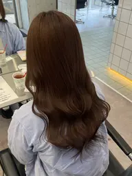ブリーチなしダブルカラー＋艶々トリートメント🫧