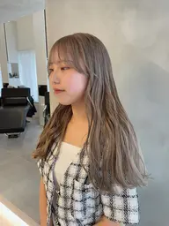 根本ハイケアブリーチ+ケアカラー+髪質改善トリートメント&カラーシャンプー