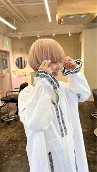 🍒ブリーチ+オンカラー🍒