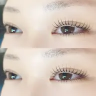上下まつげパーマ🎀ིྀパリジェンヌ/ブラックティント+550円