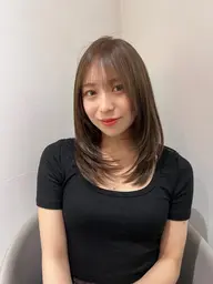 🌸初カラーにおすすめ🌸ブリーチなしダブルカラー+トリートメント