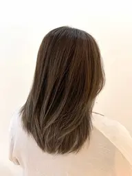 カット+ケアカラーカラー+トリートメント+頭浸浴ヘッドスパ