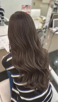 🌿 【透明感UP】ブリーチなしダブルカラー🫧➕シルクトーリートメント