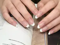 【オフ無し、フレンチネイル】