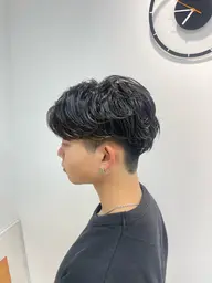 【U24】カット+メンズパーマ+トリートメント