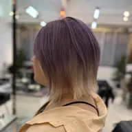 女性限定カット（ミディアム）肩より上