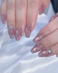 【オフなし】🩵ハンド:シンプルコース!(4本アート)※口コミ必須