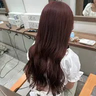 【とにかくすぐ染めたい方におすすめ🍓】カット×オイル配合艶カラー💟