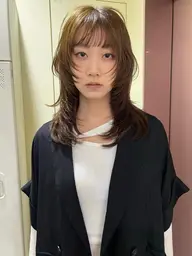 【リピート3回目まで】お出かけ前に★顔周り・前髪カット＋後ろ髪コテ巻き付✨