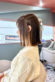 【🧊透けるような透明感🧊】イルミナカラー➕3stepトリートメント❣️
