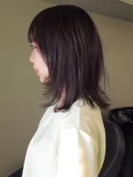 カット+ストレートパーマ(縮毛矯正)+カラー+3stepトリートメント