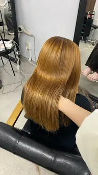 【諦めていた方へ】ブリーチ毛の縮毛矯正+TR✨✨