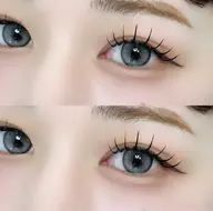 🎀 ご新規様 🎀 フラットラッシュ 120本｜ブラウンに変更可◎｜下まつげメニュー追加可◎LEDに変更可◎