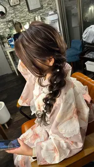 【夜職の方限定】 2回目ヘアセット(16時〜22時)※当日予約も遠慮なくご相談下さい!