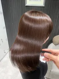 【🌟当日限定🌟】毛先カット✂️+オーガニックカラー🪻+ケラチン保護トリートメント✨+クイックスパ💆🏻♀️
