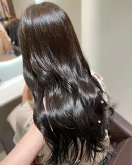 【透明感カラー】💎カラー+2stepトリートメント💎おへそからそれ以上長い場合+5000