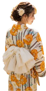 浴衣レンタルパック【浴衣+帯+下駄+ヘアセット+着付け】クリーニング込み8500円※浴衣は数に限りがございます。補足必読