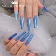 【2級持ち研修ネイリスト】長さ出しチップスカルプワンカラー5500円