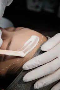 【垢抜け眉+横顔にも自信♪】HBL+おでこもみあげデザインWAX脱毛