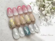定額ベーシックコース🌼片手アート2〜3本【オフあり】