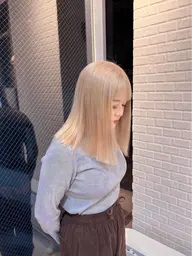 ブリーチダブルカラー＋ケラチントリートメント