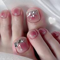 【フット🦶✨️】持ち込みOK⭕アートし放題60分🎀