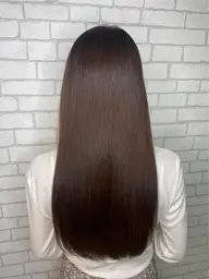 【💗人気No.2💗】髪質改善美髪矯正+美フォルムカット+髪質改善カラー+プレミアムトリートメント