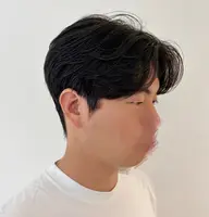 【新規限定】✨️シルエットスッキリ✨️韓国風メンズカット＋ダウンパーマ【当日限定】