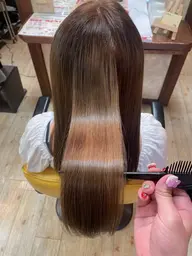 🍑新規限定🍑【ダメージ補修×艶カラー✨】つるぴカラー＋ReKERA 3STEP💖