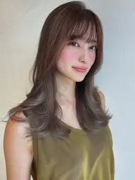 《注目‼️ケアブリーチ切れ毛98%オフ💫》カット+ブリーチ+カラー+シャンプー++選べる4stepトリートメント⭐️