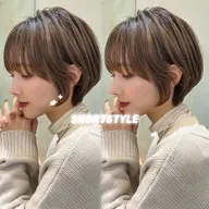 🎀《営業後限定カットモデル》🎀 ショートカット️🩵