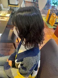 🐣カット+ パーマ+ダメージ除去&トリートメント+ヘッドスパ10分🐣(メンズ可)