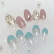 ジェルオフ無料💅ハンド定額SimpleArt コース✨甘皮ケア込!