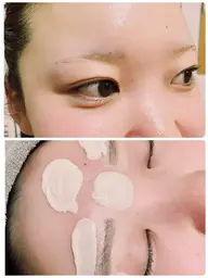 アイブロウ 眉毛カット ワックス脱毛 おでこ、目の周り、頬などお顔全体のワックス脱毛 仕上げに鎮静の為のパック付き!