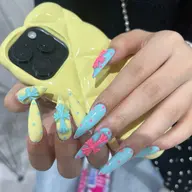 【✨❤️‍🔥ミニモ限定価格❤️‍🔥✨オフ込み】チップスカルプ１０本長さ出し~持ち込みデザインアート１０本コース~