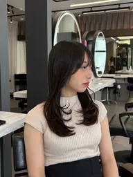 カット+カラー+集中補修トリートメント