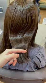暖色こっくりカラー🩷艶トリートメント