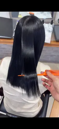 💞頑張る自分にちょっと贅沢ご褒美メニュー!!✨カラー+髪質改善トリートメント+選べる炭酸ヘッドスパ+頭皮マッサージ🫧